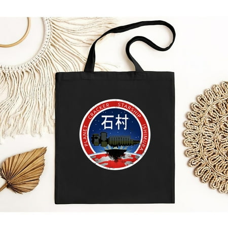 vintage VINTAGE PLANET CRACKER STARSHIP ISHIMURA LOGO - Gamer Dead Space Tote Bag-TH10479