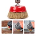 thumbnail image 3 of Brosse à Rouille Rotative en Laiton et Acier, Brosse à Angle pour Tasse et Roue, 3 of 8