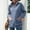 Light Blue, variant on EGNMCR Women Fleece Jacket Thick Plush Zip Up Plus Size Jacket with Pockets Solid Color Winter Coats for Women