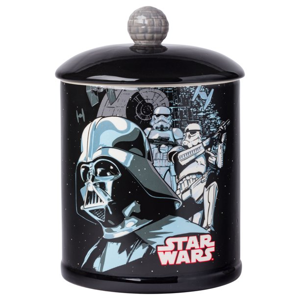Star Wars Vader Troopers Ceramic Canister Cookie Jar, Large