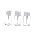 thumbnail image 4 of OULII 3pcs Transparent Makeup Remover Bottles for Travel Convenience Women, 4 of 8