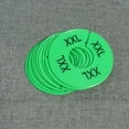 thumbnail image 1 of GOOHOCHY Lot de 10 Marqueurs de Taille pour Cintres Ronds en Plastique Verts pour Garde-Robe d'Enfants, 1 of 4