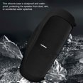 thumbnail image 3 of Funda de silicona para altavoz SUSUchens, funda protectora a prueba de golpes, absorción de impactos, instalación sencilla, funda de silicona antipolvo para JBL Charge 5, gris oscuro, 3 of 8
