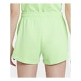 thumbnail image 2 of NIKE Womens Green Pocketed Slitted Pull-on Logo Waist And Hem Shorts Shorts M, 2 of 4