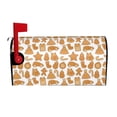 thumbnail image 2 of Lsque Christmas Elements Mailbox Cover Standard Size ,Magnetic Mailbox Covers Post Wraps Letter Box Cover -25.5x21 in, 2 of 9