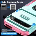thumbnail image 2 of Étui pour GANGXUN Google Pixel 9 Pro TG - Double Protection, Support, Fonction Magnétique pour Voiture, 2 of 5
