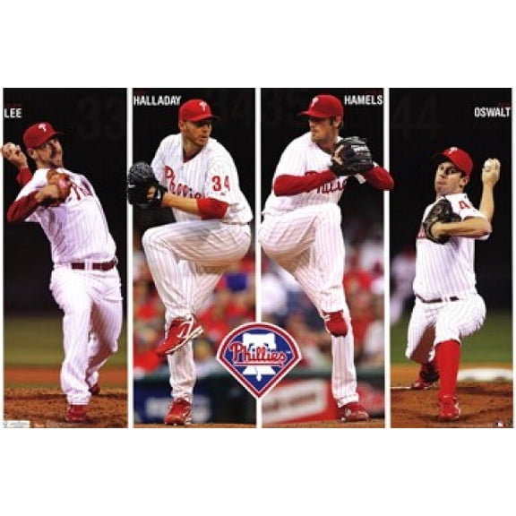 Phillies - Pitchers 11 Poster Print (34 x 22)
