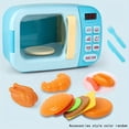 thumbnail image 1 of Kitchen Electric Microwave Toy, Rotation Simulation Small Appliance Timing Fun Play House Cooking Interactive Toy Gifts (Without Battery), 1 of 5