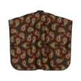 thumbnail image 2 of ZICANCN Hair Cutting Cape for Adults, Paisley Swirls Filigree Design Cape Salon Barber Cape for Hair Stylist Shampoo Capes Waterproof 55x66 IN, 2 of 7