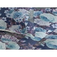 thumbnail image 3 of Ambesonne Floral Quilted Bedspread Set 3 Pcs, Roses Flowers Leaves Plot, Queen, Dark Violet Blue and Mauve, 3 of 4