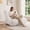 Ivory, variant on SAETSFEG Bean Bag Chair Adults, Comfy Memory Foam Bean Bags Fireside Armless Floor Sofa Lazy Beanbag Chair for Living Room Bedroom Dorm Office, Ivory