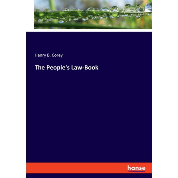 The People's Law-Book, (Paperback)