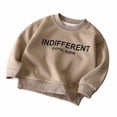 thumbnail image 2 of KAUOD Toddler Boys Crewneck Cotton Sweatshirts Cute Print Casual Sweatshirts Fall Trendy Baggy Long Sleeve Pullovers School Clothes, 2 of 5
