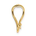 thumbnail image 1 of FB Jewels 14K Yellow Goldy Pearl Enhancer Pendant Setting, 1 of 1