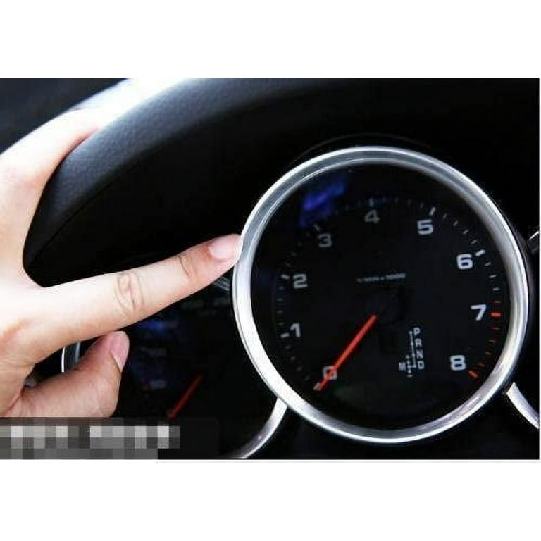 Car Interior Accessories Car Dashboard Meter Ring Covers Trim For Porsche  Cayenne 958 2011-2018