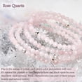thumbnail image 6 of Top-kevin Natural Healing Crystal Bracelets for Women Men Semi-Precious Gemstone Beaded Bracelets Round Beads Gemstones Stretch Yoga Bracelet, 6 of 37