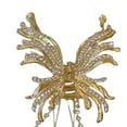 thumbnail image 3 of YAOBAMM Pince à Cheveux pour Femmes avec Franges Fausses Perles Papillons Forme Effet 3D Décoration Cheveux Ressort Élastique Pince à Cheveux Forte, 3 of 6