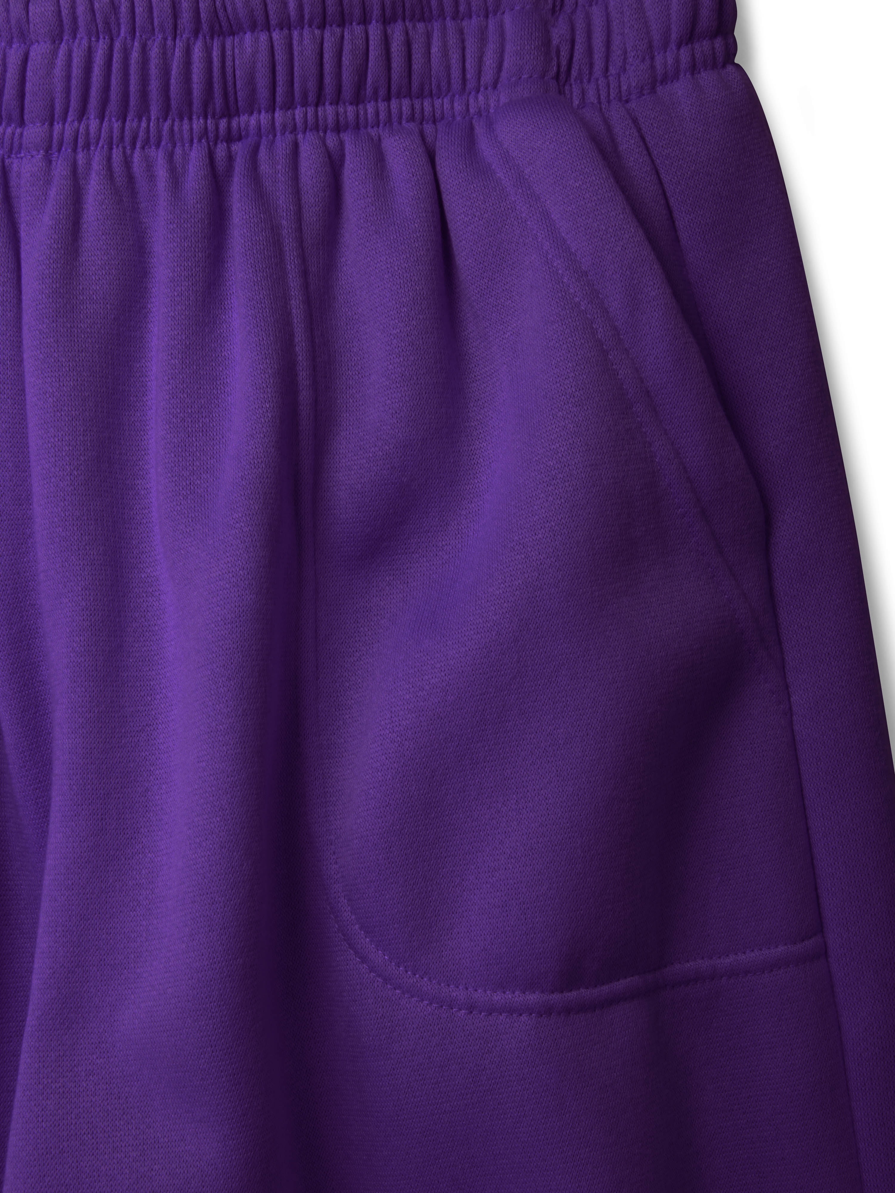Womens Premium Lightweight Oversized Athletic Jogger Sweatpants - image 3