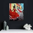thumbnail image 4 of Nawypu Dance Art Poster Puerto Rican Dance Afro Latin Dance American Wall Art Decorative Canvas Painting Posters And Prints Wall Art Pictures for Living Room Bedroom Decor, 4 of 4