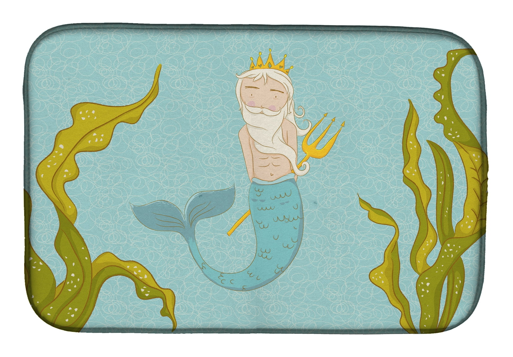 Neptune Merman Dish Drying Mat