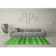 thumbnail image 3 of Ahgly Company Indoor Rectangle Solid Green Modern Area Rugs, 8' x 12', 3 of 4