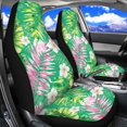 thumbnail image 5 of XYZCANDO Set of 2 Car Seat Covers for Auto Interior Automotive Accessories Waterproof Interior Accessories, Van SUV Vehicle Car Front Seat Covers, Tropical Garden Blooms, 5 of 7