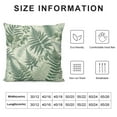 thumbnail image 5 of QZHH Vintage Leaves Pillow Covers Throw Pillow Covers Leaves Decorative Pillow Case Modern Home Decor for Sofa Couch Bed, 5 of 5