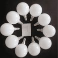 thumbnail image 4 of Bombilla LED G45G80G95G125LED de cristal con forma de bola de dragón, color blanco leche, 110 V-220 V, para espejo cosmético, frontal, 12 V, 24 V, 4 of 5