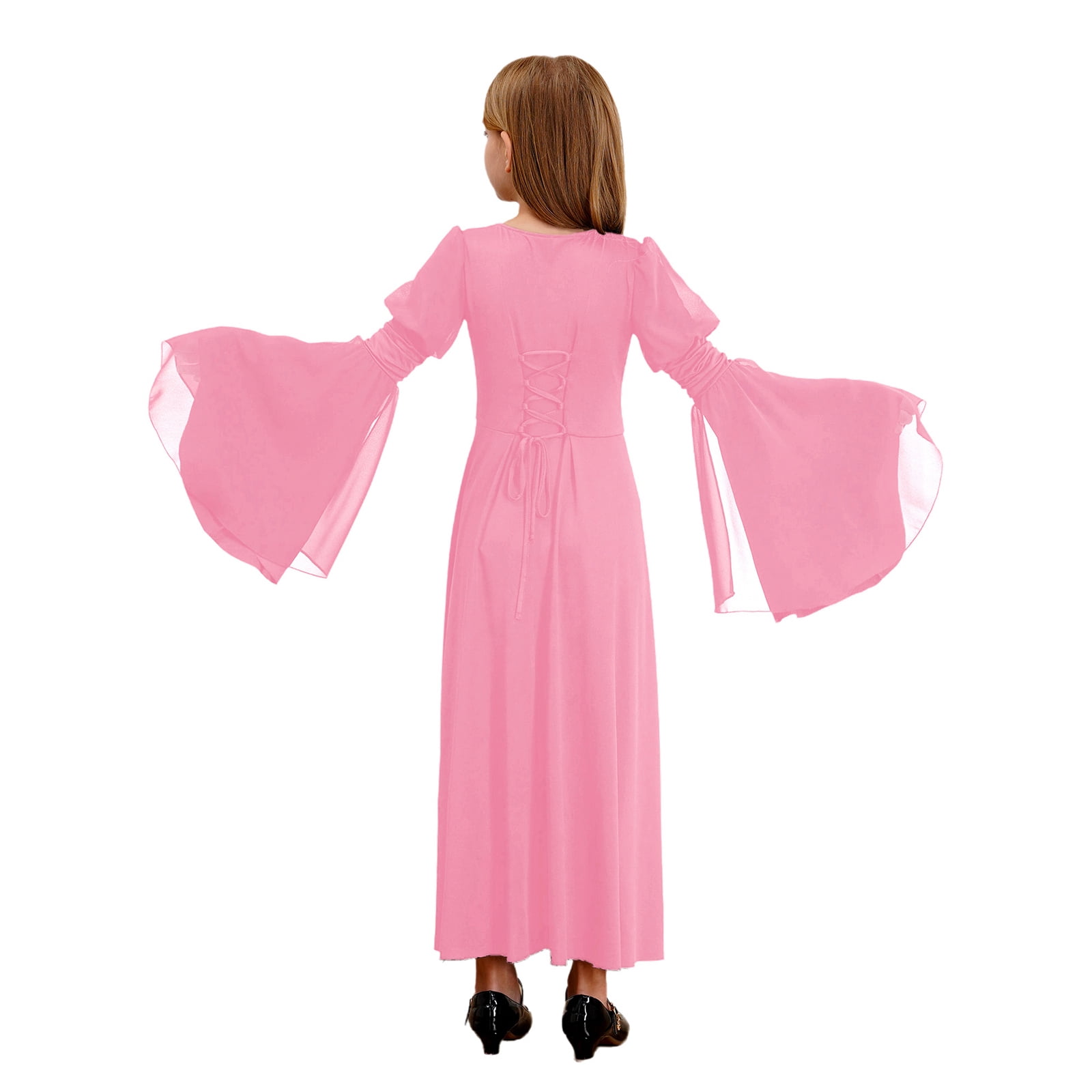 TiaoBug Enfant Fille Robe Soirée Cocktail à Paillettes Brillant