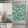 thumbnail image 3 of Yayeee Magnetic Dishwasher Cover for The Front Decoration Home Kitchen Machine Sticker Protector, Small White Flowers, 3 of 6