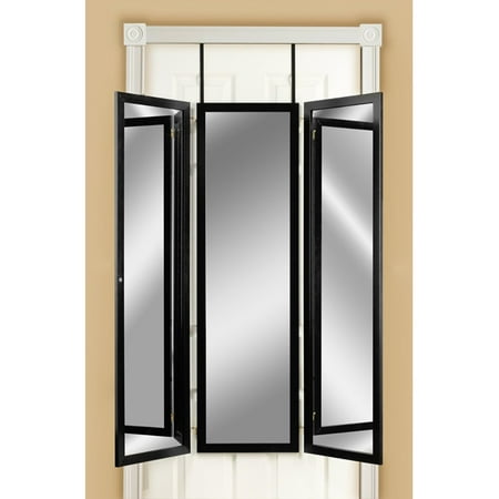 Mirrotek Triple View Professional Over The Door Dressing