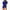 Blue, variant on Danhjin Women Summer Loose Fashion Printed Long Sleeve Jumpsuit Rompers Spaghetti Strap Waist Short Pant Striped Print Rompers With Pockets Sundresses - Summer Savings Clearance