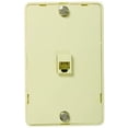 thumbnail image 1 of Almond Wall Telephone Jack, 1 of 2