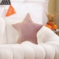 thumbnail image 2 of XMMSWDLA Star Fluff Pillow Shaped Star Throw Pillow Kids Aesthetic Star Room Decor Soft Preppy Cute Cushion for Sofa Living Room Bedroom, 2 of 6