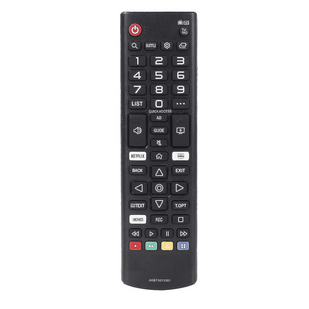 Mando A Distancia Con Aplicaciones Prime Video Para Smart Tv Lg 2019 Akb75675301 Akb75095308 Akb75675311 Bodega Aurrera en linea
