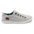 thumbnail image 2 of Blowfish Womens Play Slip On Fashion Sneaker (7, Dirt Grey Smoked Linen), 2 of 3