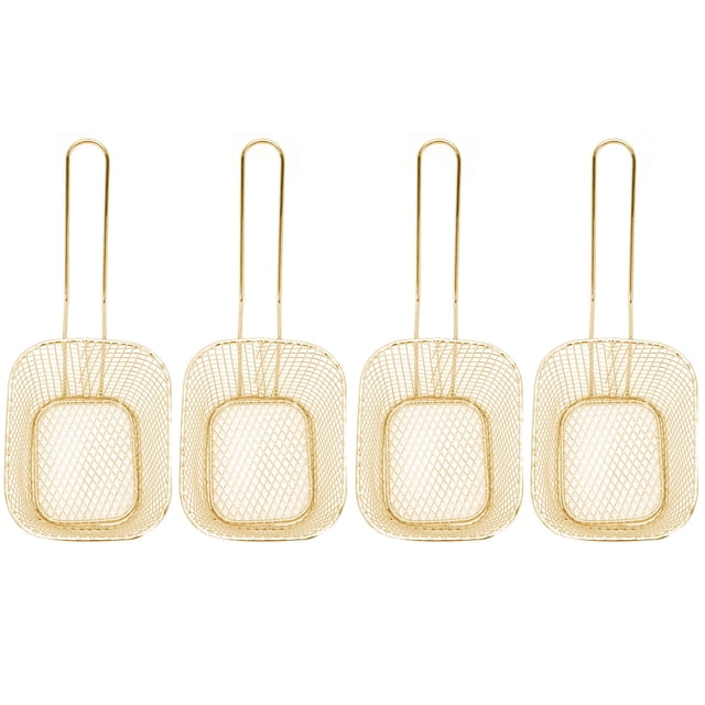 Fry Baskets, Easy To Clean French Fries Strainer, For Chips, Fries, Shrimps, Wedges Various Cooking Functions