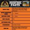 thumbnail image 5 of Gorilla Waterproof Patch and Seal Paste Black 1 Pound Can, 5 of 11