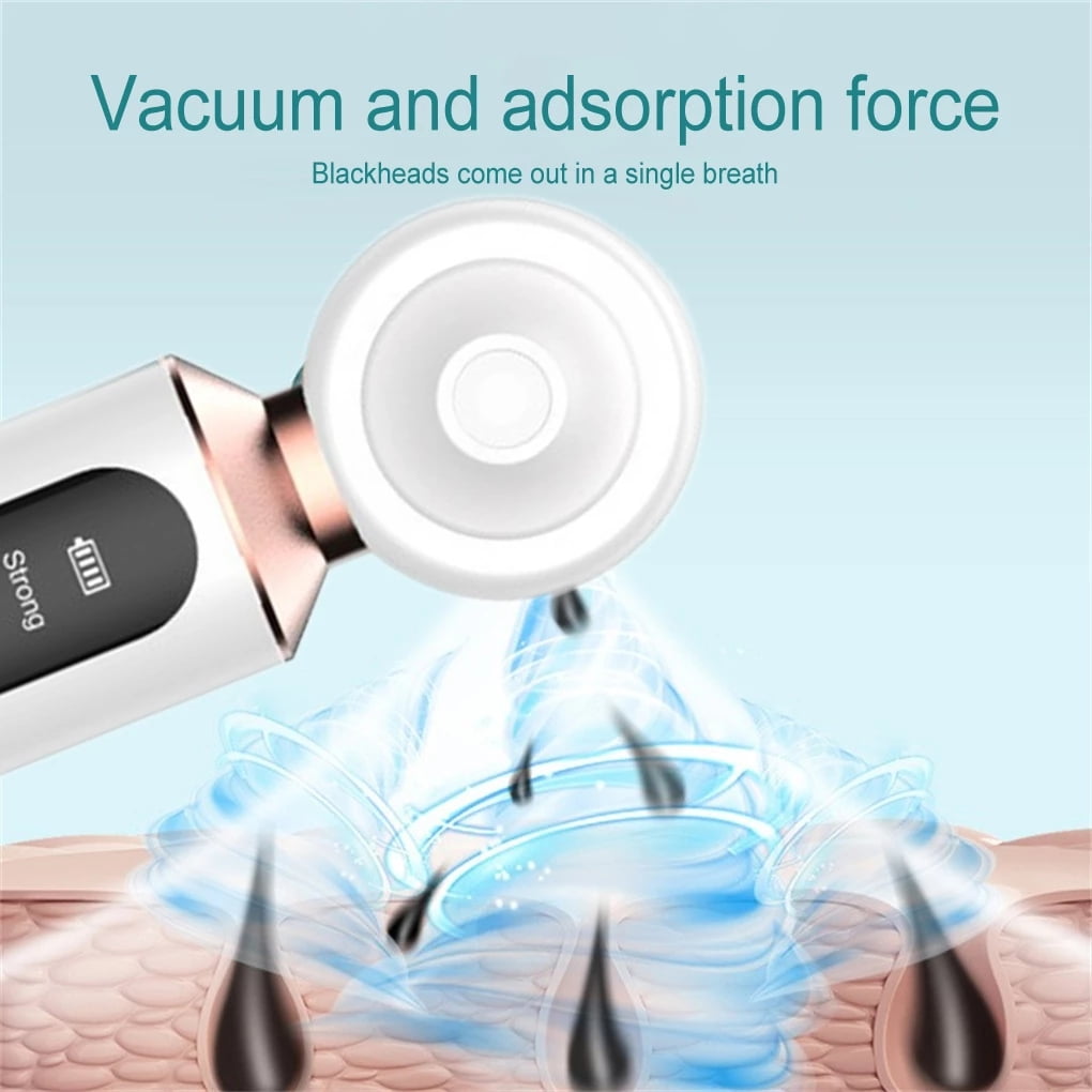 Dropshipping Blackhead Remover Vacuum Facial Cleaning Black Dots Suction Exfoliating Beauty Acne Pimple Remover Tool Skin Care