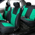 thumbnail image 2 of FH Group Universal Fit Car Seat Covers for Auto SUV 3D Mesh Mint - 3Row 8 Seaters, 2 of 8