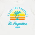 thumbnail image 4 of Inktastic Summer Enjoy the Sunshine St. Augustine Florida in Blue Boys or Girls Baby T-Shirt, 4 of 5