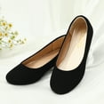 thumbnail image 5 of Girls Dress Shoes Slip on Ballerina Flats（Toddler/Little Kid/Big Kid）, 5 of 5