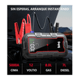 thumbnail image 3 of Arrancador De Batería Para Coche Portátil 5000a Con Pantalla Negro Rojo, 3 of 5