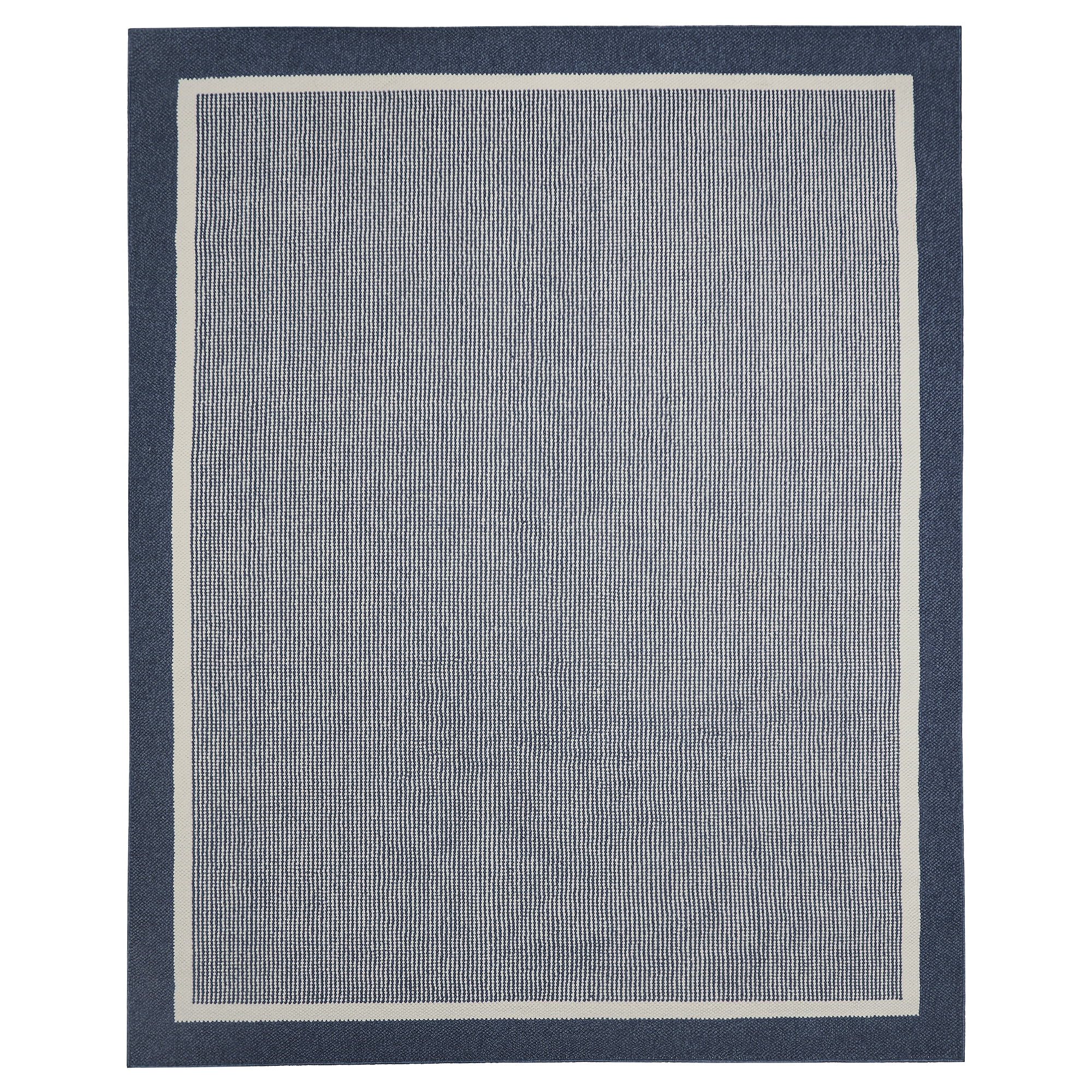 HGTV Soft Weave Mari Modern/ Contemporary Solid Color Navy Area Rug, 6x9