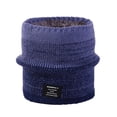 thumbnail image 2 of Scarf Winter Double-Layer Neck Warmer Knit Fleece Lined Circle Loop Scarves Gifts, 2 of 8
