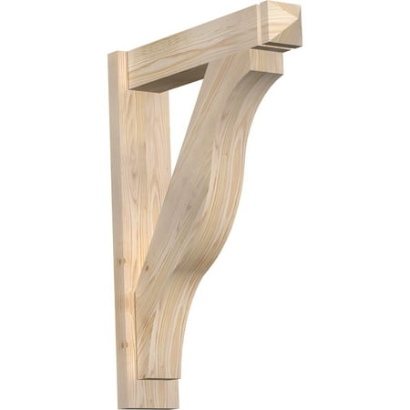 

5 1/2 W x 24 D x 32 H Funston Smooth Arts and Crafts Outlooker Douglas Fir