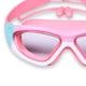 thumbnail image 3 of Gafas de natación para niños, gafas de visión clara, gafas de natación con tapón para los oídos para niños y niñas, naranja y rosa, 3 of 3