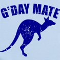 thumbnail image 2 of CafePress - G'day Mate Australia Kangaroo Body Suit - Baby Light Bodysuit, Size Newborn - 24 Months, 2 of 4