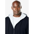 thumbnail image 4 of Boulder Creek By Kingsize Men's Big & Tall  Full-Zip Thermal Hoodie, 4 of 6