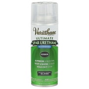 6 Pc, Varathane Ultimate Gloss Crystal Clear Water-Based Acrylic Modified Urethane Spar Urethane Spray 11.